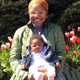 Zaiane Alawode and baby Naiilah
